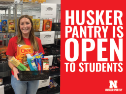 Husker Pantry is Available to Students