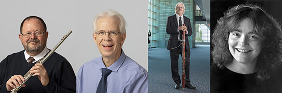 Left to right: John Bailey, William McMullen, James Compton and Catherine Herbener.