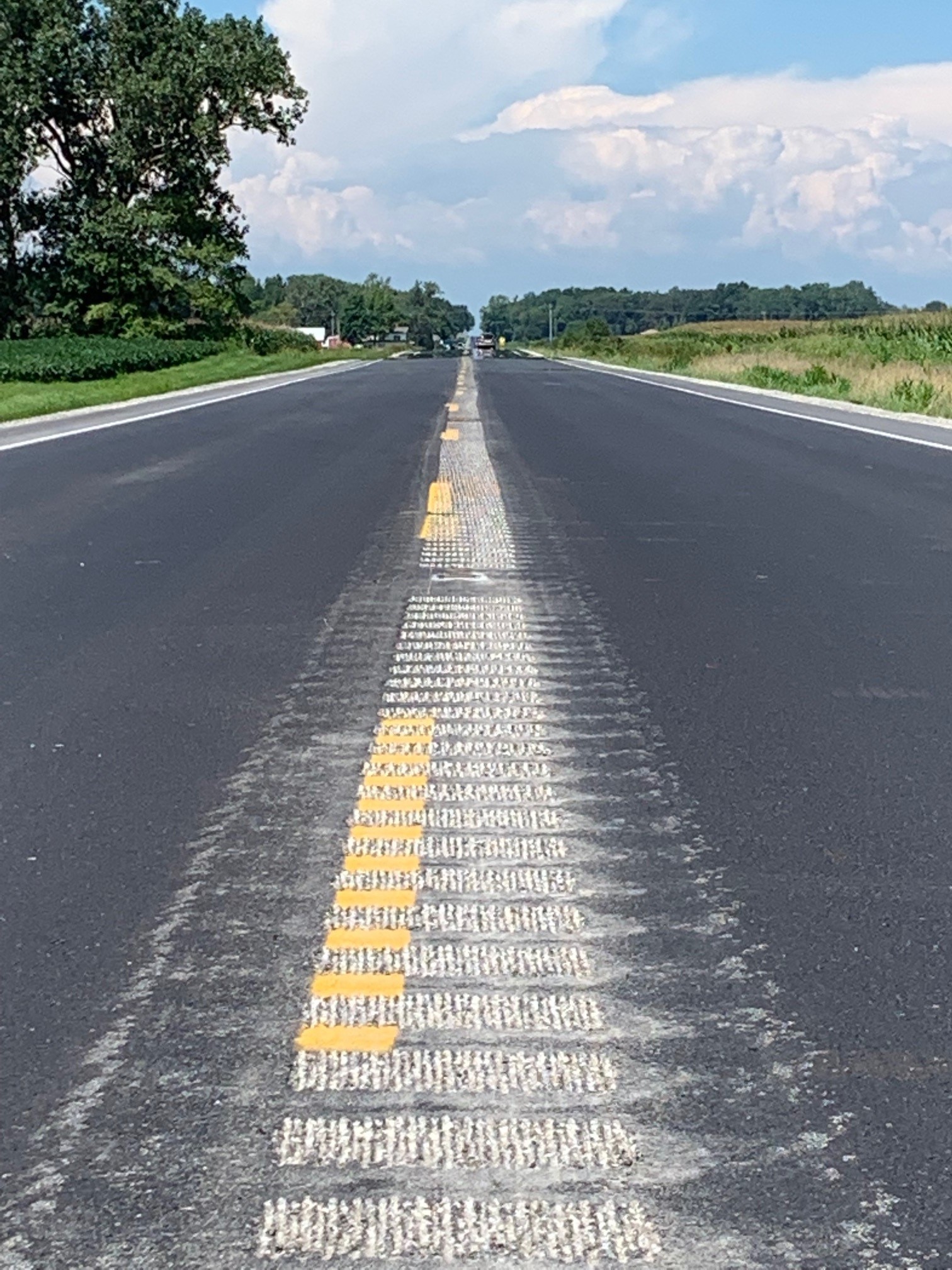 Centerline rumble strips is one of many proven countermeasures that can be used to make rural roads safer.