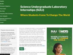 Discover Science: Applications Open for Summer 2025 Undergraduate Internships