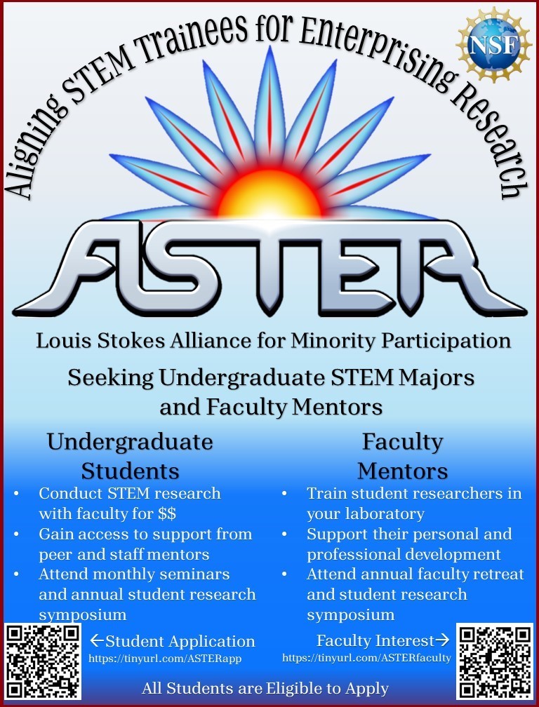 Introducing ASTER LSAMP: Aligning STEM Trainees for Enterprising Research