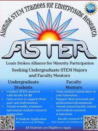 Introducing ASTER LSAMP: Aligning STEM Trainees for Enterprising Research