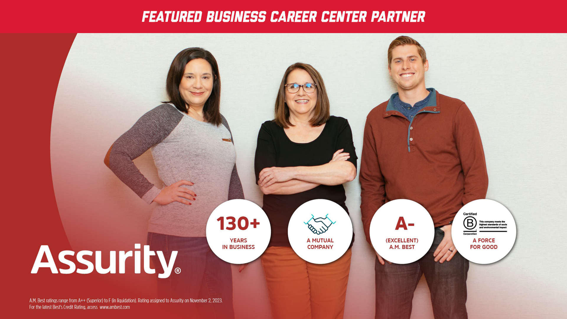 Assurity | Featured Business Career Center Partner