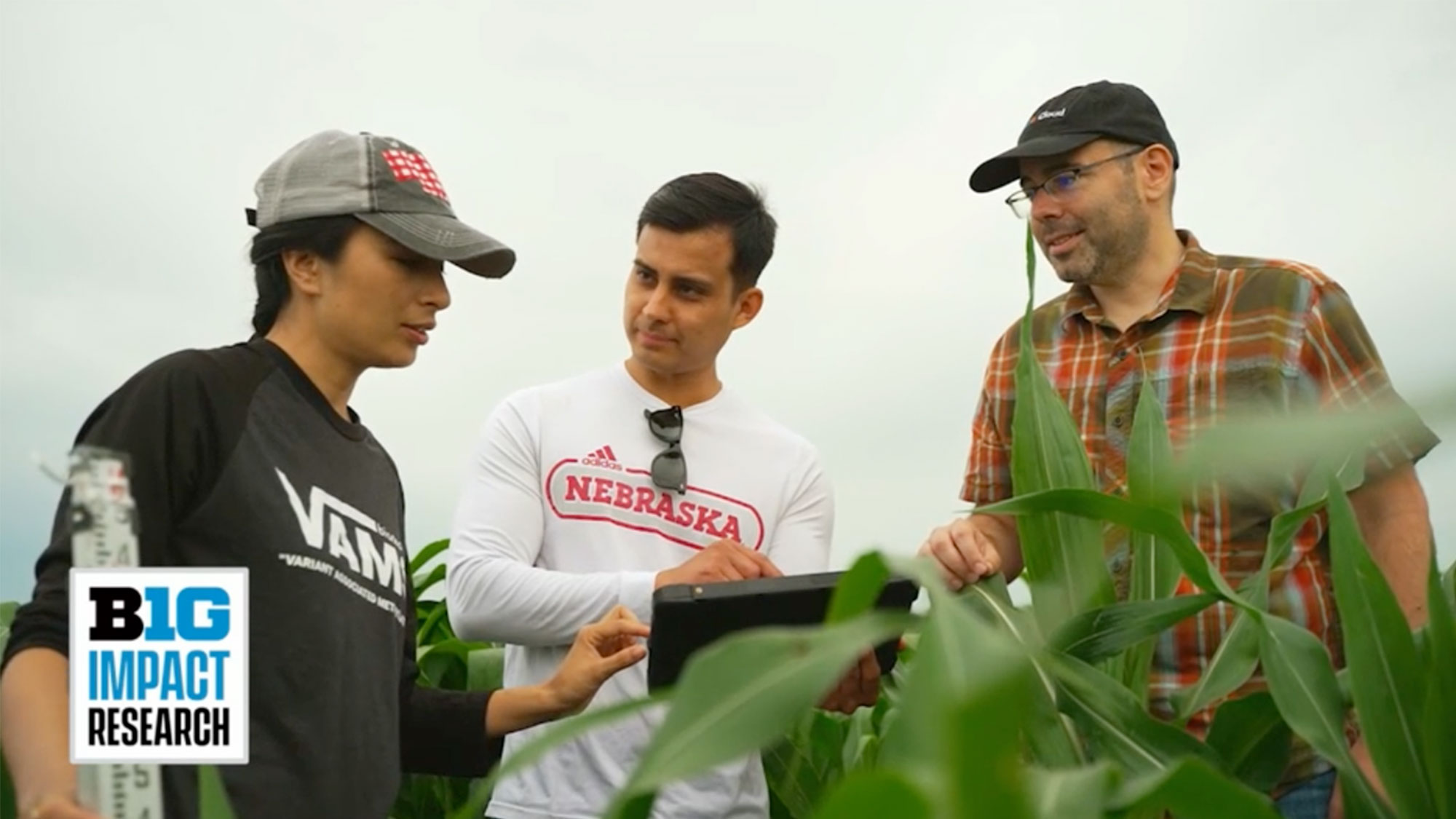 During the 2024 football season, the Big Ten Network is featuring the crop genetics research conducted by a team led by James Schnable, professor of agronomy and horticulture.