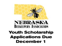 Nebraska Beekeepers Association Youth Scholarship