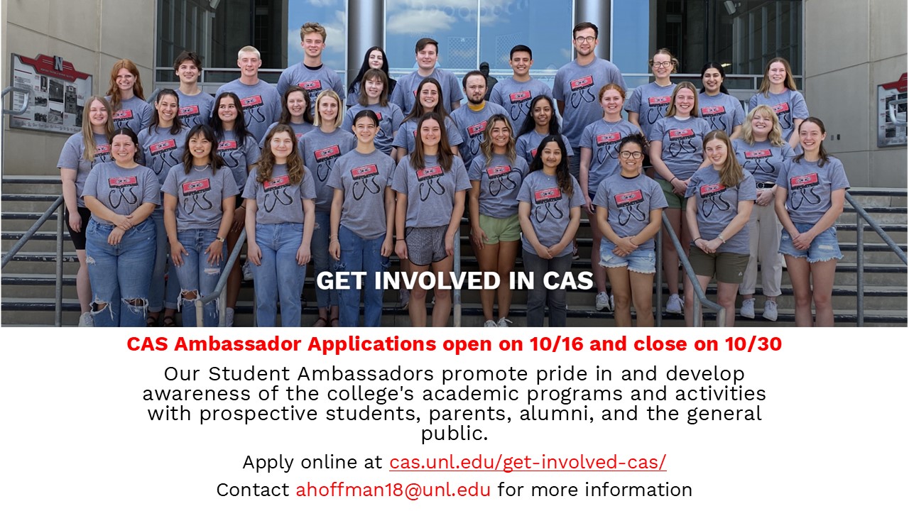 Join the CAS Student Ambassadors!