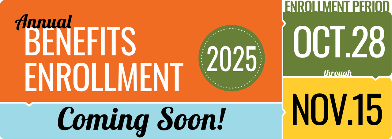 The annual University of Nebraska benefits open enrollment for calendar year 2025 opens today (Monday, Oct. 28) and runs through Friday, Nov. 15.