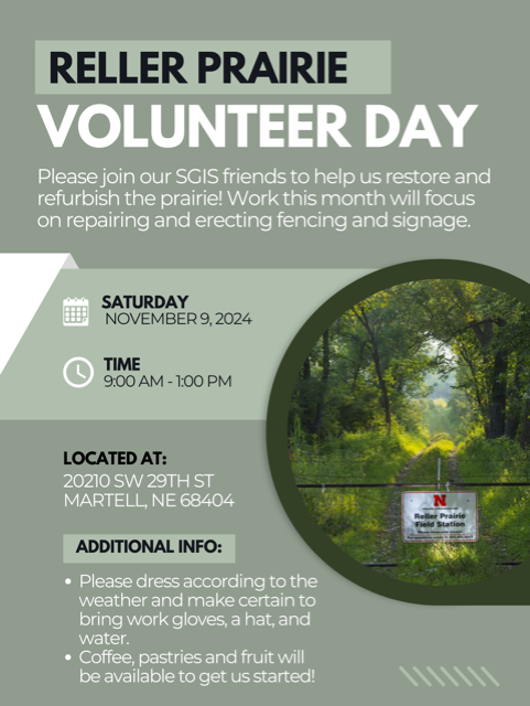 Reller Prairie Volunteer Day