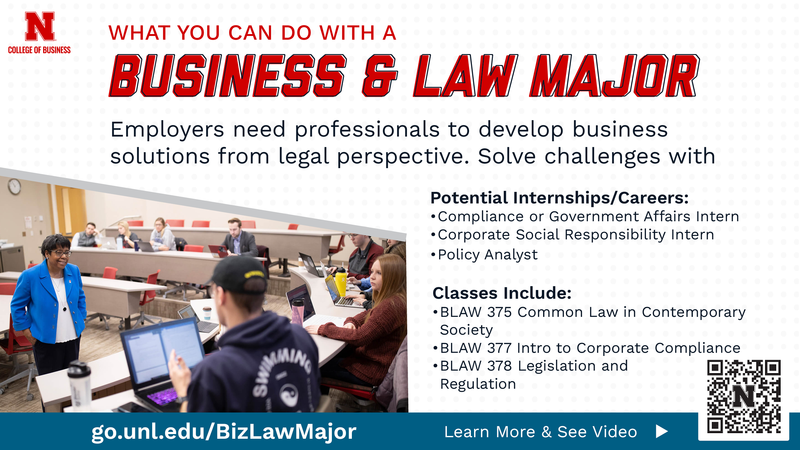 Major of the Week: Business and Law Major