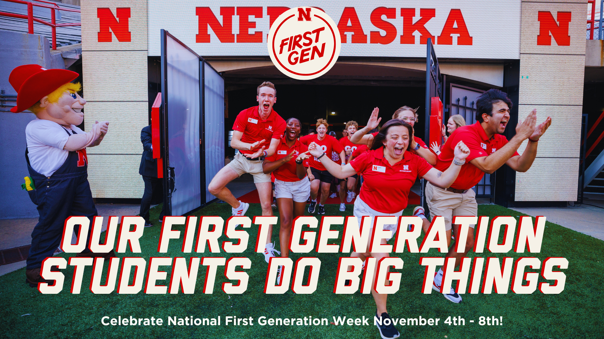 National First Generation Week is Nov. 4-8