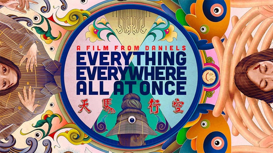 poster for the film EVERYTHING EVERYWHERE ALL AT ONCE