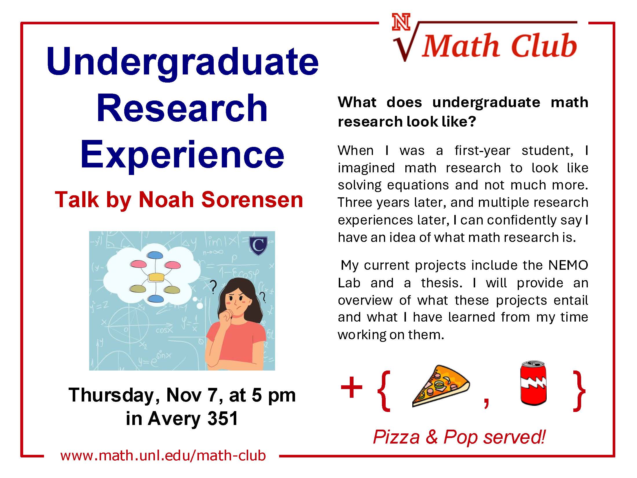 Math Club - Undergraduate Research Experience by Noah Sorensen