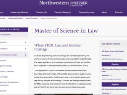 A One-Year Law & Business Degree for Big 10 STEM Majors? Meet Northwestern's Master of Science in Law!