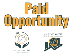 Cultivate ACCESS Paid Opportunity graphic