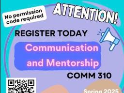 Communication and Mentorship COMM310 No Permission Required