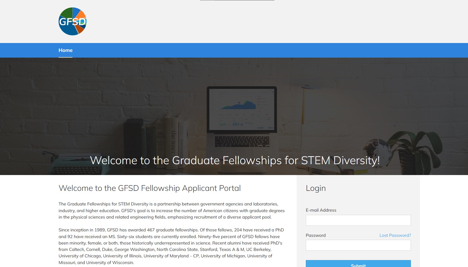 Graduate Fellowships for STEM Diversity