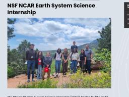 UCAR/NCAR Summer 2025 Internships and Research Experiences