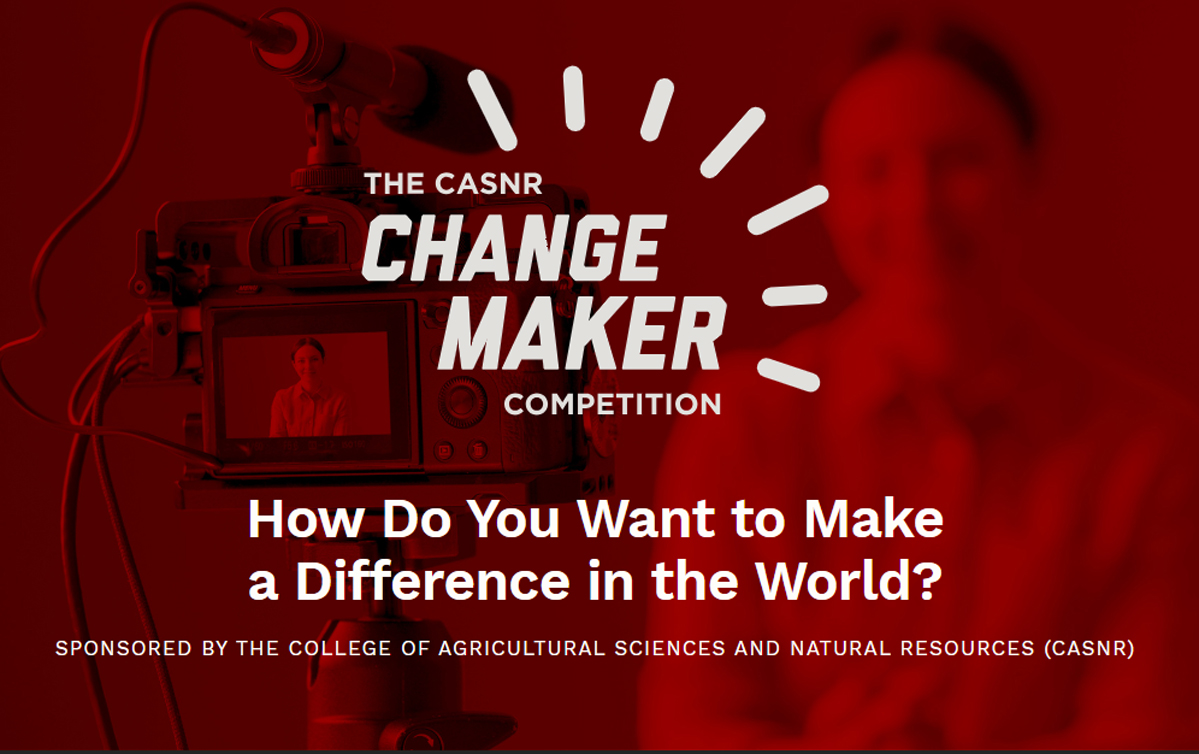 CASNR Changemaker Scholarship Competition