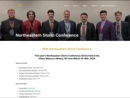 50th Annual Northeastern Storm Conference