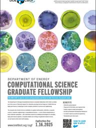 Department of Energy (DOE) Computational Science Graduate Fellowship (CSGF)