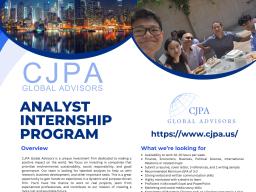 Analyst Internship Program