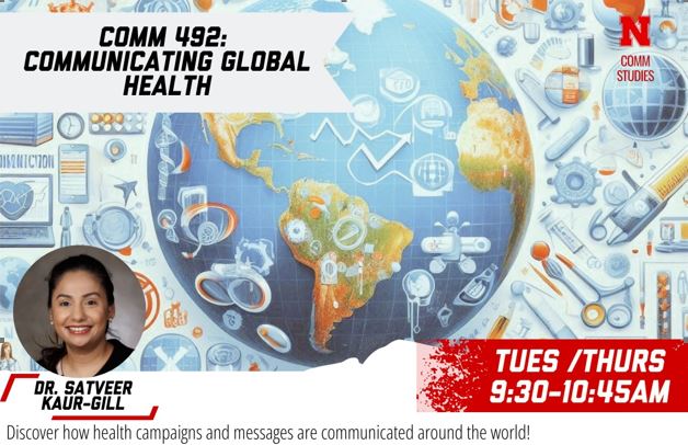 COMM 492: Communicating Global Health Class Advertisement