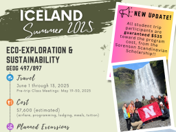 Iceland Eco-Exploration and Sustainability