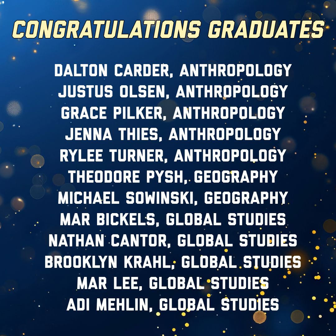 CONGRATULATIONS December Graduates