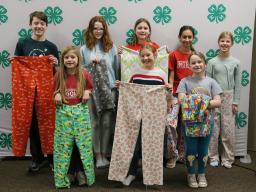 4-H'ers and their jammies at the 2024 Jammie Jamboree