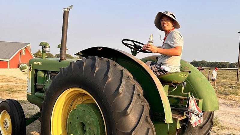 Xiangmin Sun recently joined the School of Natural Resources as an assistant research professor.  He grew up on a farm in China and said he still considers himself a farmer, retaining interest in agriculture and ecology.