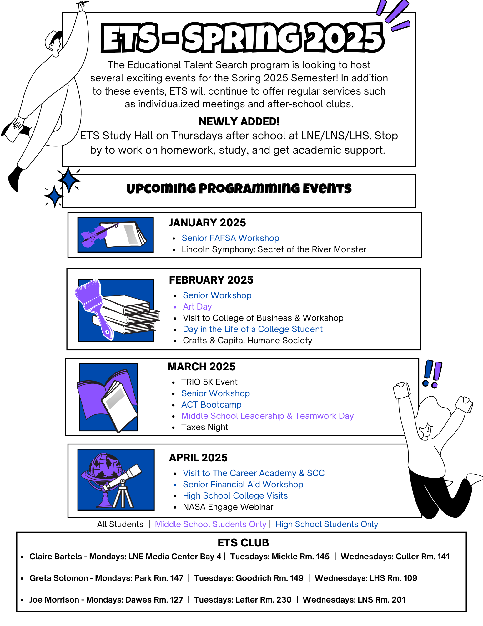 2025 Spring Events