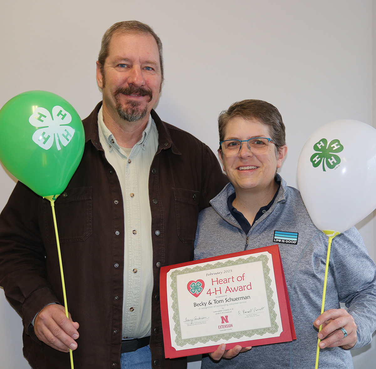 Tom and Becky Schuerman