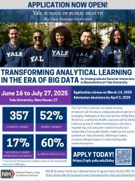 Big Data Summer Immersion at Yale (BDSY)