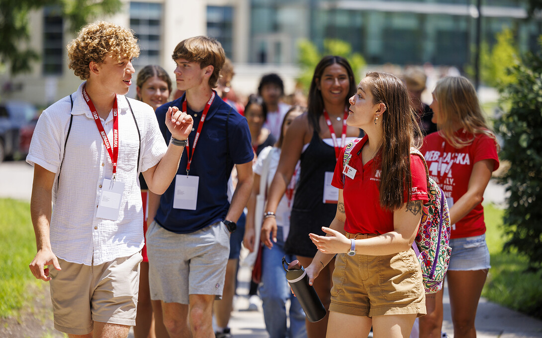 New Student Enrollment orientation leaders. 