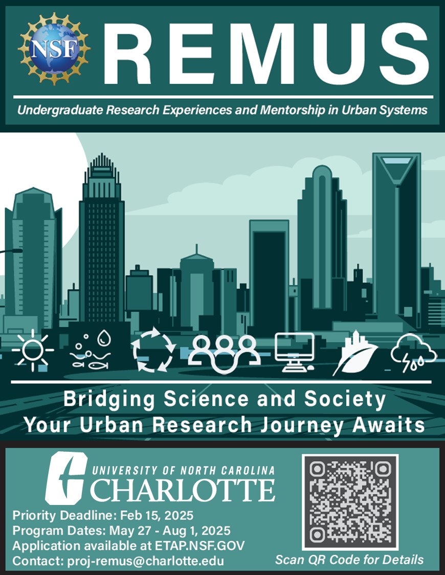 REMUS: Research Experiences and Mentorship in Urban Systems