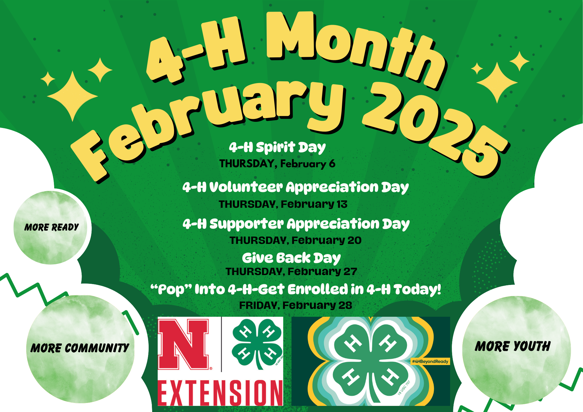 2025 Nebraska 4-H Month