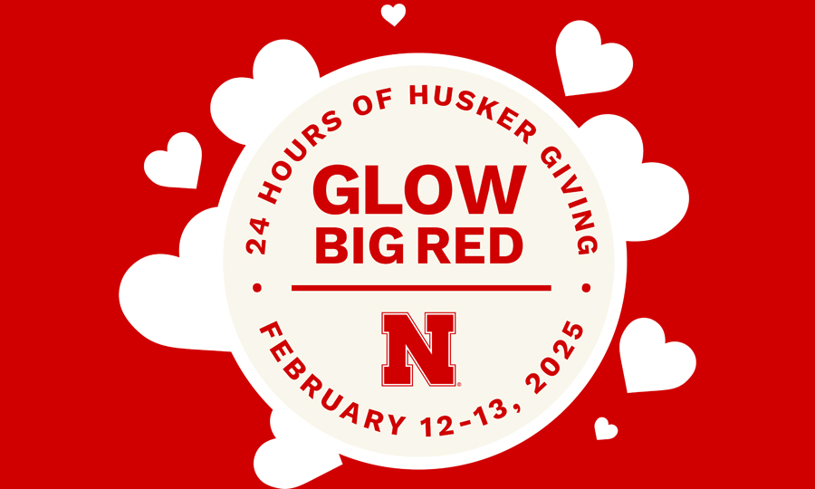 You can give now to Glow Big Red, UNL’s annual giving event.