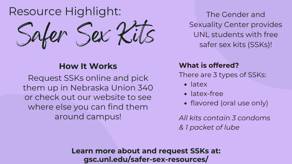 Resource Highlight: Safer Sex Kits