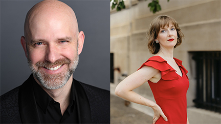 Glenn Korff School of Music Alumni James Wilson (DMA 2010) and Jeni Houser (MM 2011) have the chance to collaborate again on an opera production for Viterbo University. Courtesy photos.