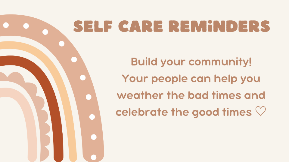 Self Care Reminders