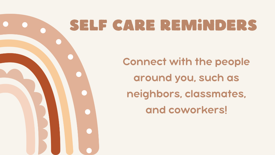 Self Care Reminders