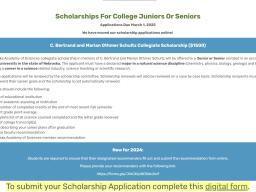 C. Bertrand and Marian Othmer Schultz Collegiate Scholarship ($1500)