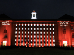 Glow Big Red, Nebraska's giving day, is schedule for Feb 12-13 (Noon to Noon).