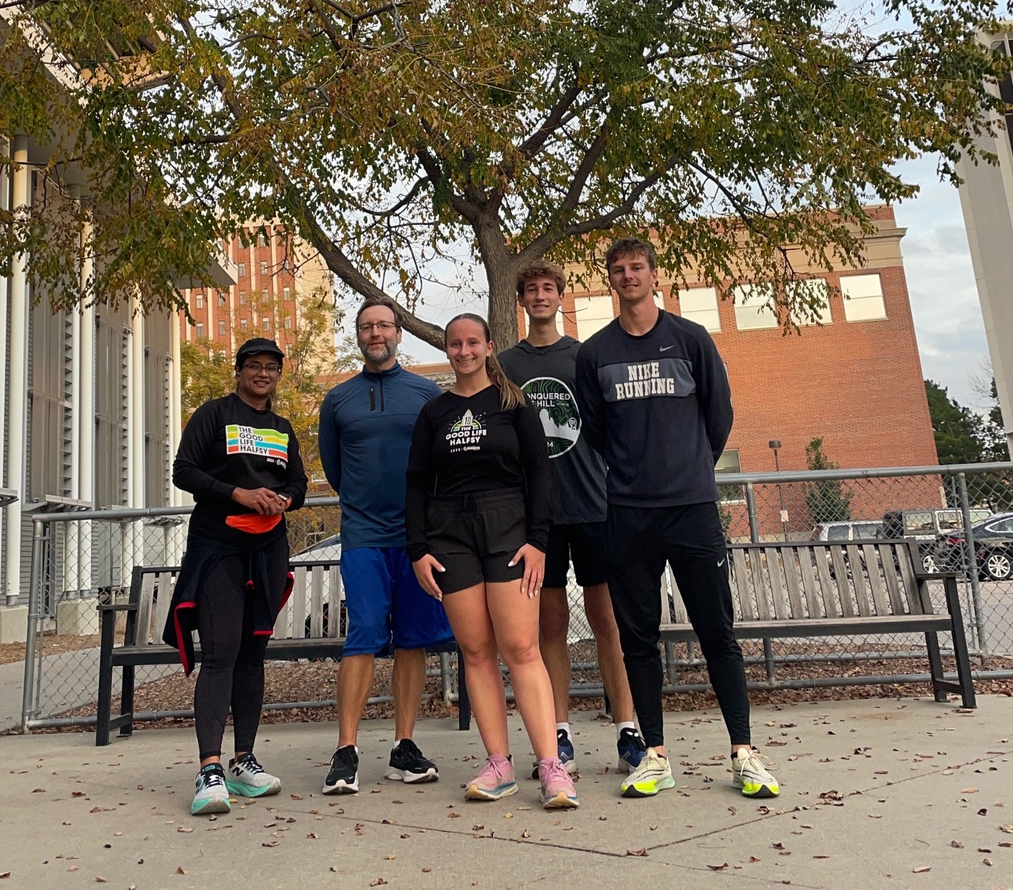 School of Computing runners.