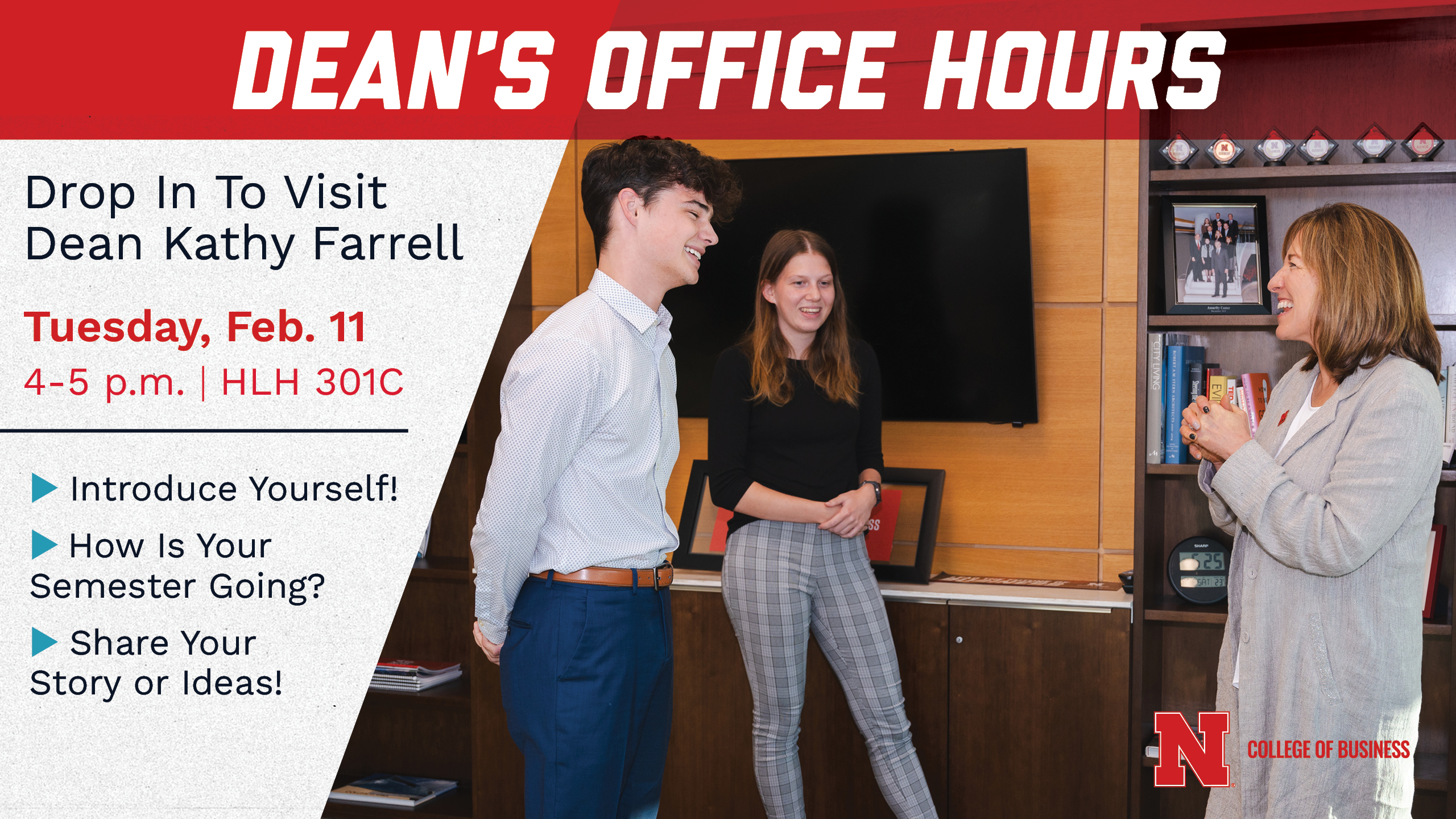 Dean's Office Hours