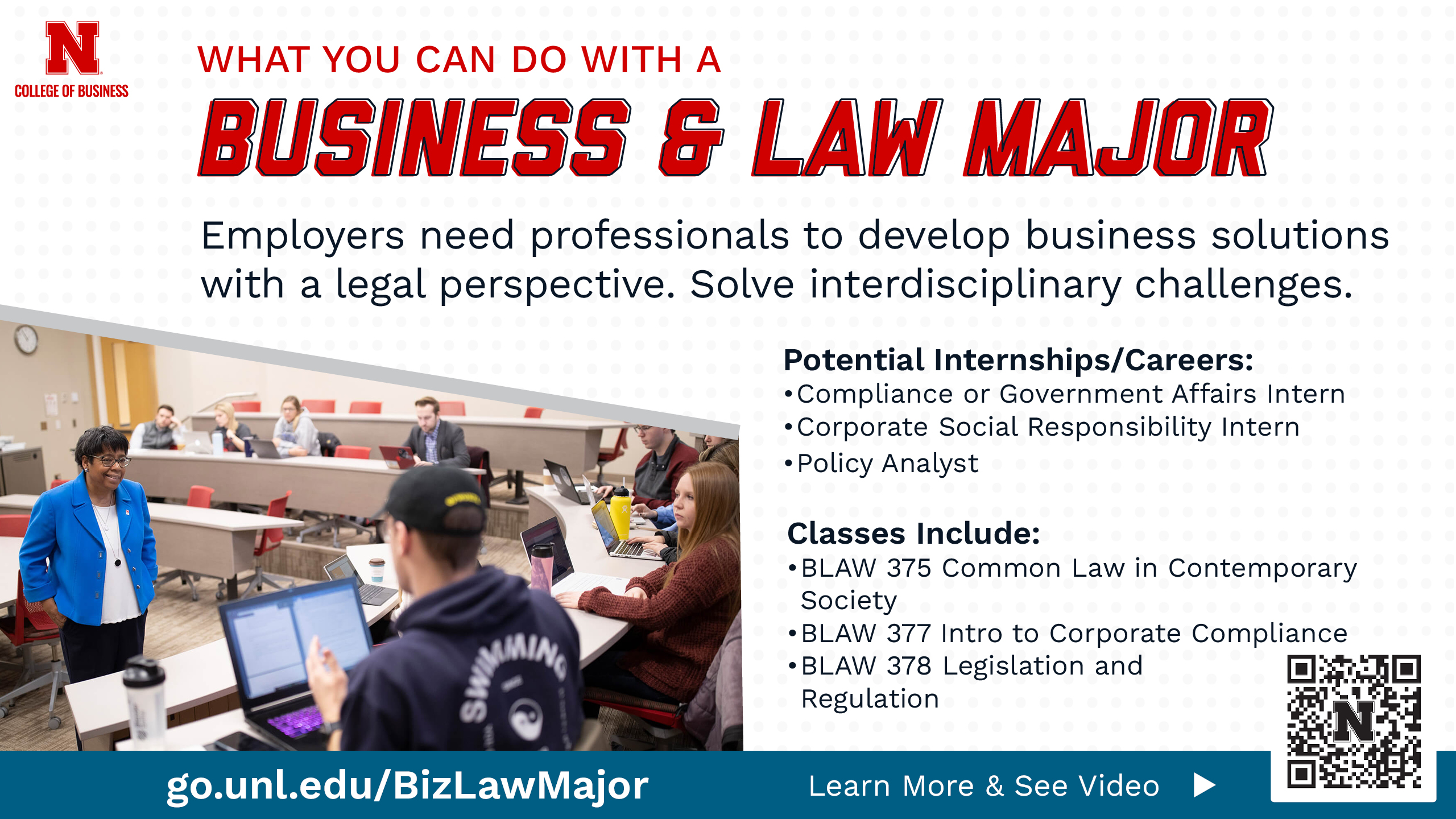 Major of the Week: Business and Law