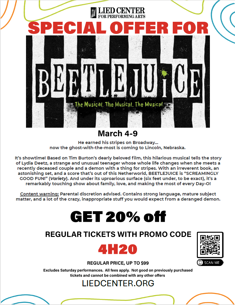 Special Offer for Beetlejuice