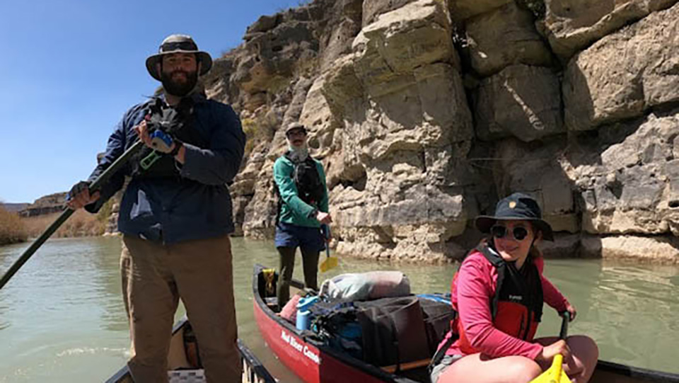 Rio Grande River canoeing