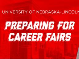 Get ready for career fairs this month!