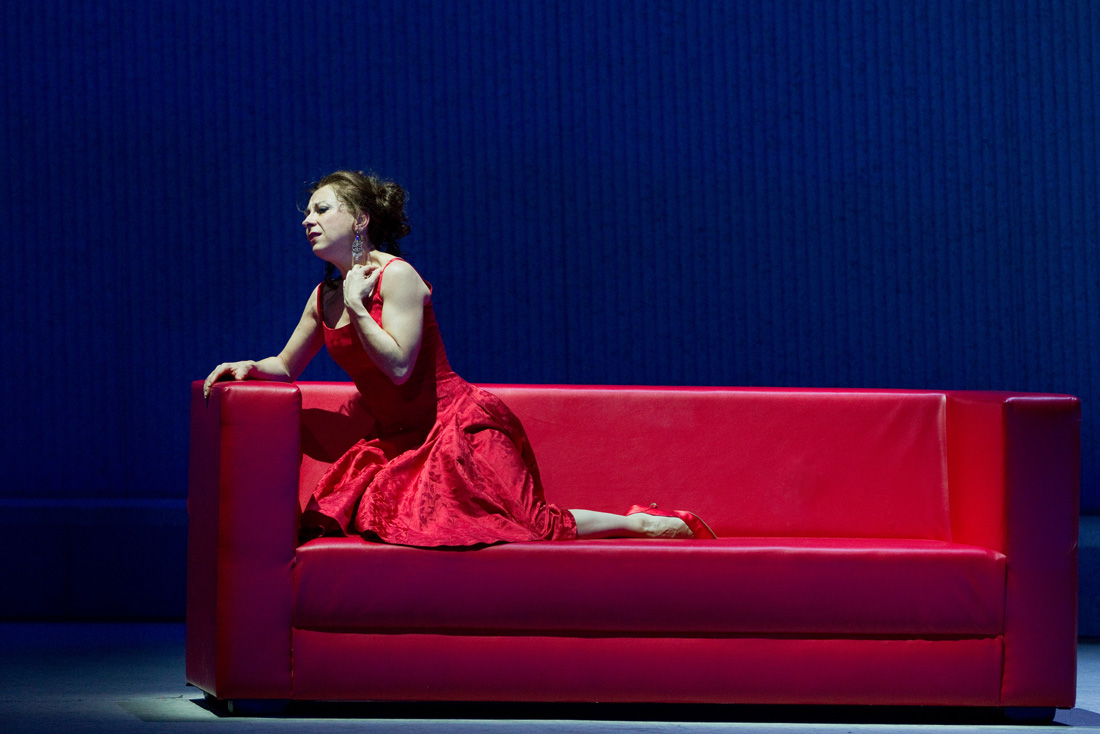 Natalie Dessay in "La Traviata."